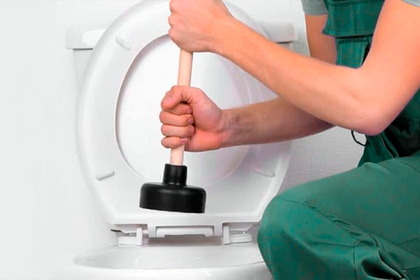 clogged toilets